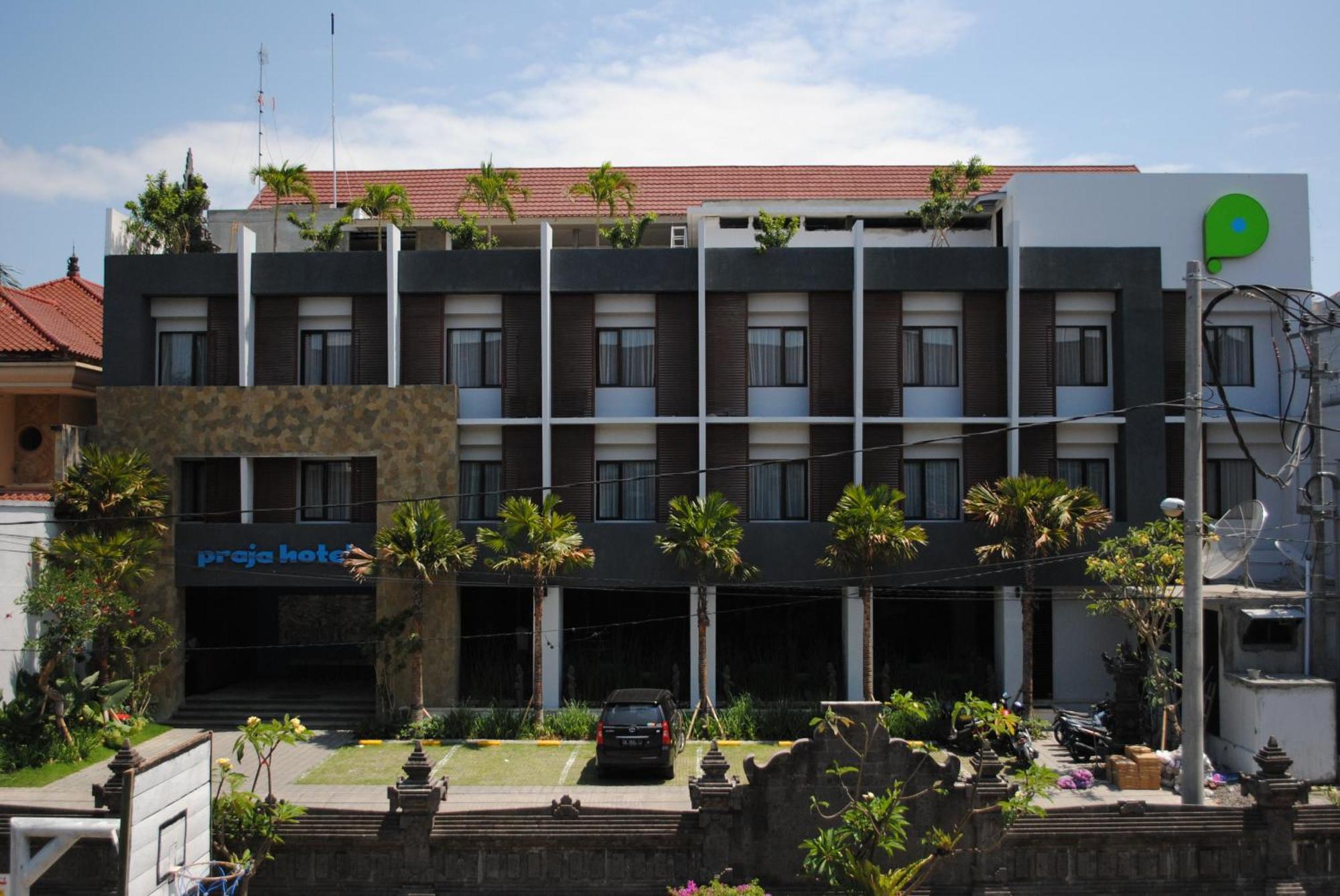 Praja Hotel Denpasar Kültér fotó