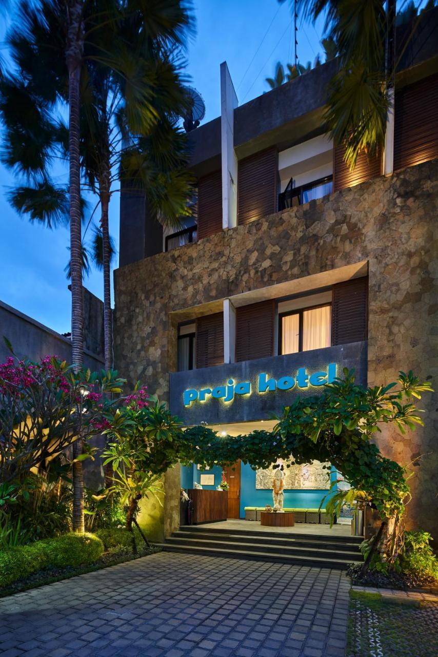 Praja Hotel Denpasar Kültér fotó